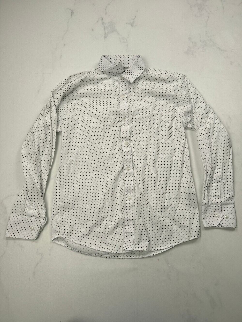 Vittorino Button-Up Shirt White 90s Printed - Boys L